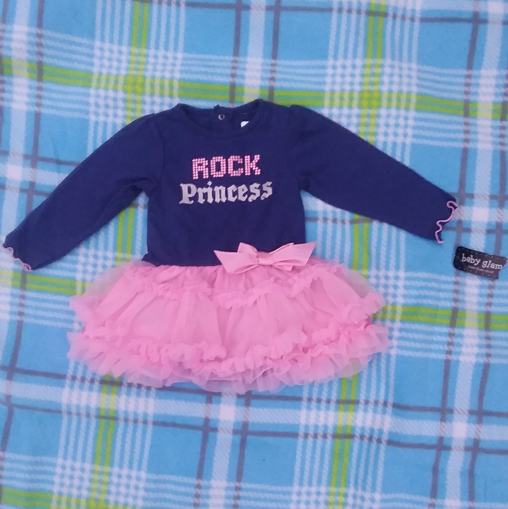 Baby Glam dress 9m